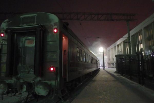 Notre wagon à Ekaterinburg