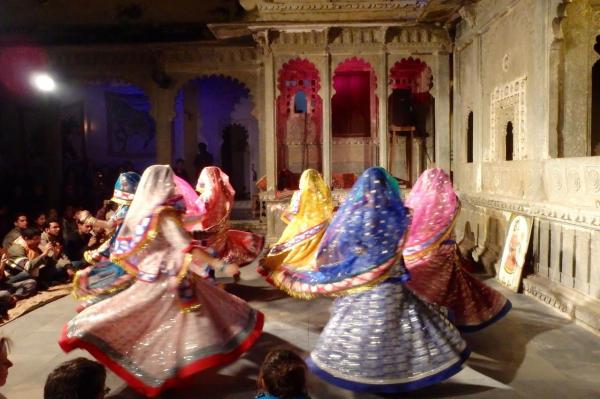 Danse traditionnelle à Udaipur
