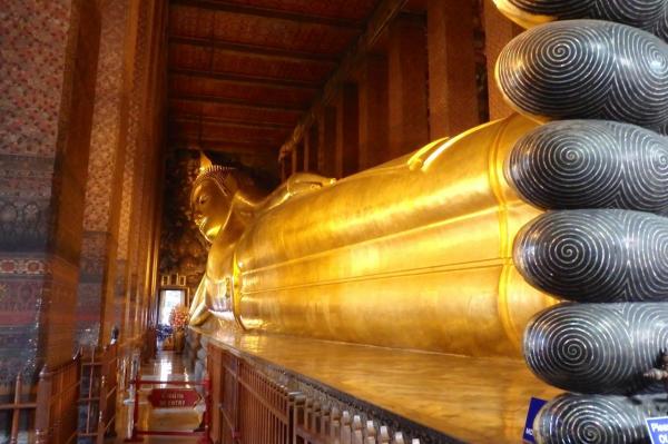Le Bouddha allongé de Wat Pho