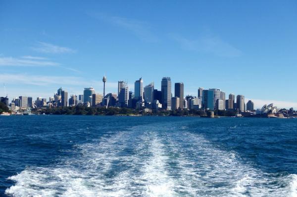 Sydney vu depuis la Baie