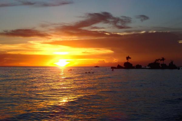 Coucher de soleil - White Beach - Boracay 