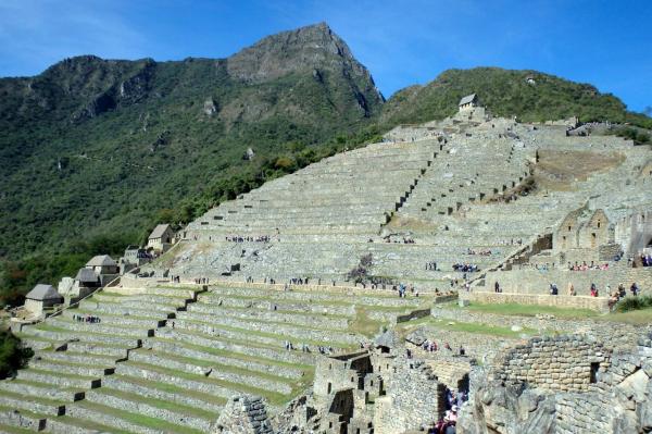 les terrasses du Machu Picchu